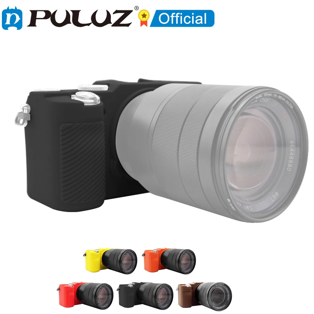 PULUZ Cover Case For Sony A9 / ILCE-9 for A7C ILCE-7C Soft Silicone Camouflage Protective Camera | Электроника
