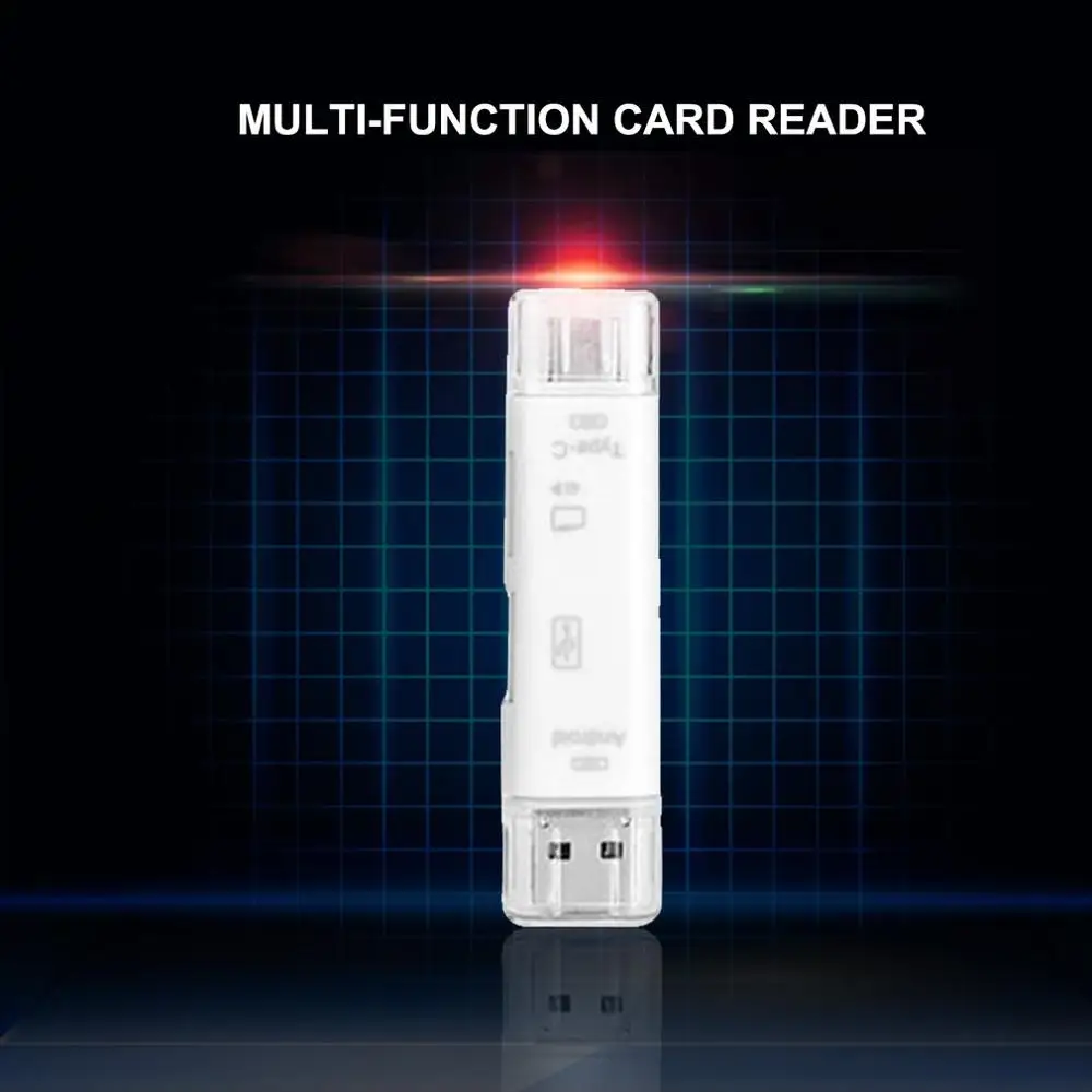 Usb флеш-накопитель type C Micro Sd Usb Otg адаптер 3 в 1 Usb-C флэш-накопитель Tf чтение для Android мобильного телефона