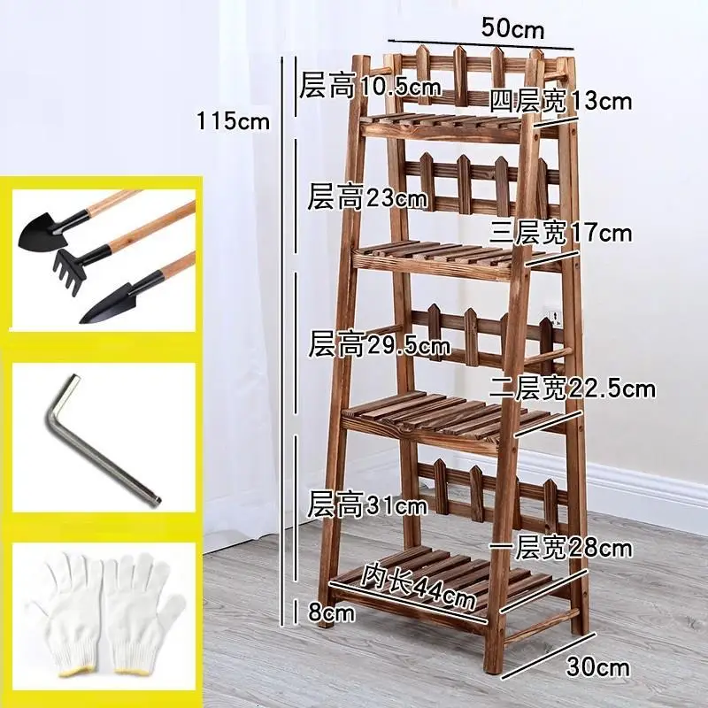 Деревянный Варанда Terraza Etagere Планте Estante Para Flores садовые полки для растений Dekoration балкон полка открытый цветок стенд
