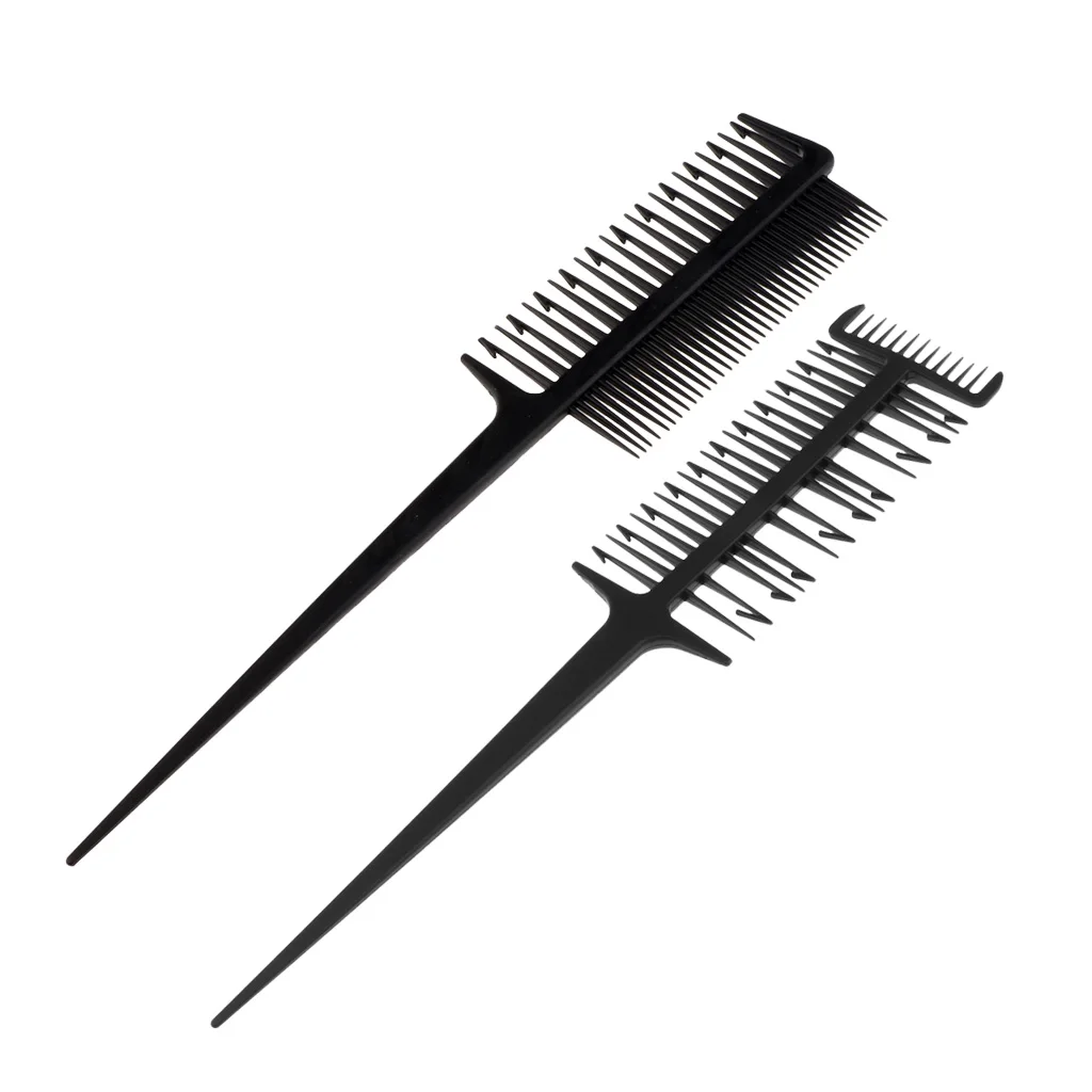 Парикмахерская расческа для волос 2 шт. 3 вида термостойкий триммер | Красота и