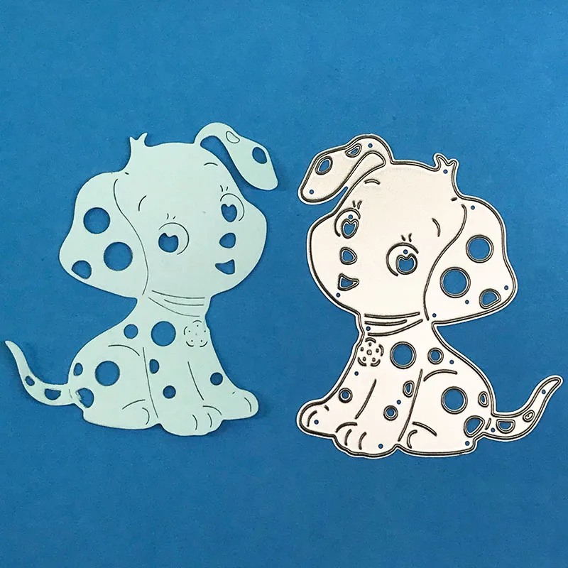 

Dog Cutting Dies Paper Stamps Animal Animal Scrapbookingg Card DIY Art Metal Cut Dies Tools Hollow Out Template