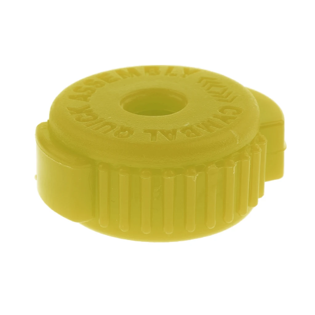 Drum Kit Part Quick Set Cymbal Mate Quick Release 8mm Aperture Yellow/Black
