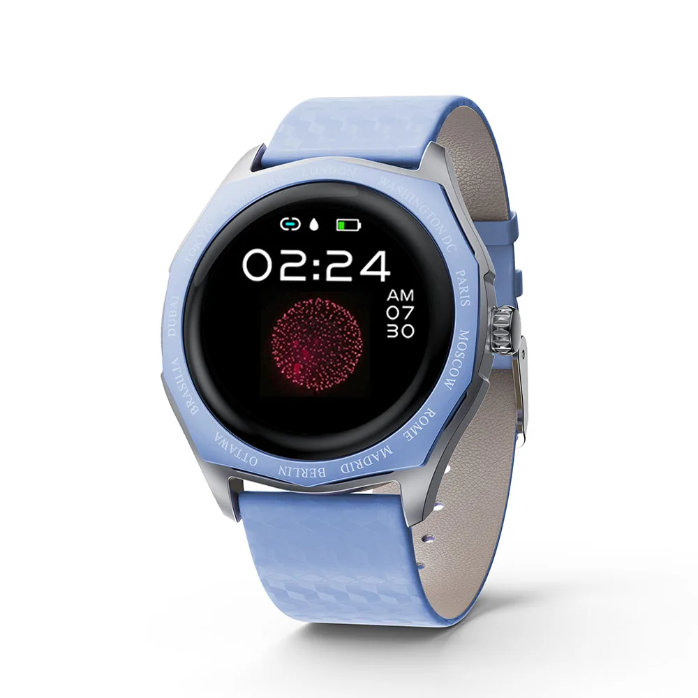 

V18 Women Smart Watch Physiological monitoring Sport Pedometer Blood Pressure Heart Rate Monitor Fitness Tracker Bracelet