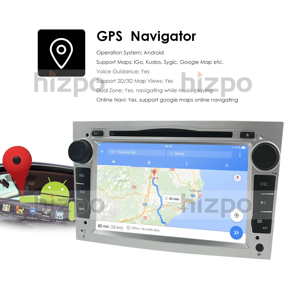 Android 10 2DIN DVD gps для Vauxhall Opel Astra H G J Vectra Antara Zafira Corsa мультимедийный экран автомобиля Радио стерео аудио 4GWIFI