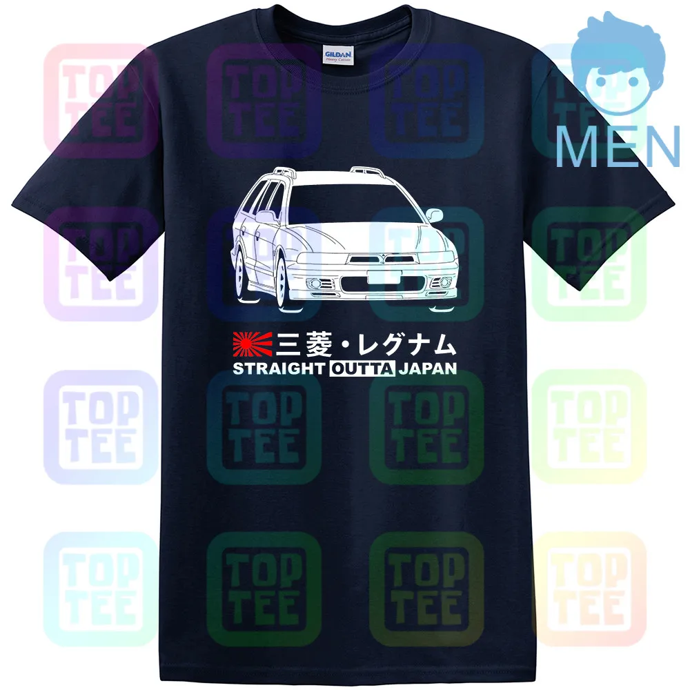 GT-shirt Mitsubishi Legnum VR-4 EC5W '96-'98 футболка - Цвет: Тёмно-синий