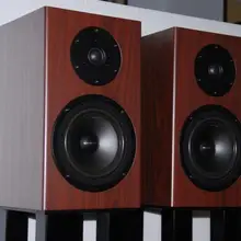 6,5 дюймов Hivi книжная полка динамик S6.5P НЧ-динамик Q1R твитер 2 способа 2 драйвера MDF чувствительность 89dB сопротивление 8 Ом