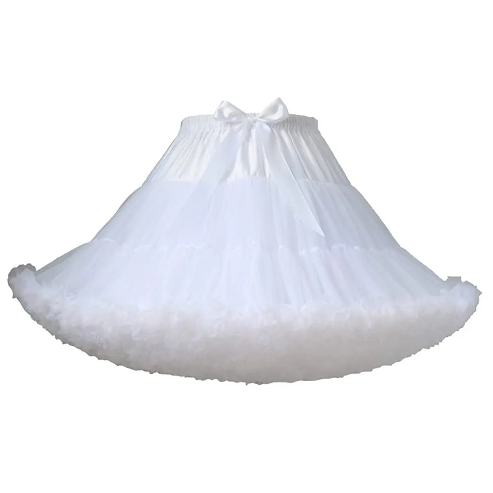 

Womens Bubble Skirt Pettiskirt Tutu Ball Gown Fluffy Petticoat 2024