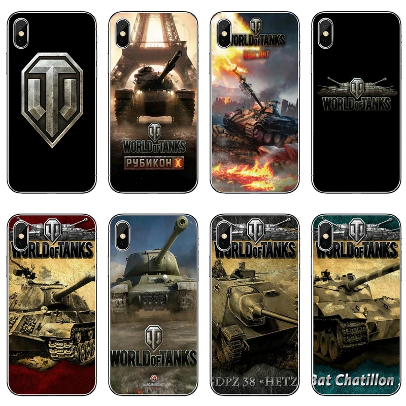 Прозрачный чехол для телефона с игрой world of tanks Xiaomi Redmi Note 7 6 6A 5A 4 4A 3 pro S2 5 plus 4x Pocophone