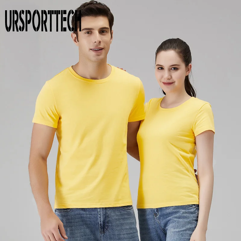

Летняя футболка для мужчин, эластичная Мужская футболка с коротким рукавом, быстросохнущая, для фитнеса, бега, спорта, бега, для мужчин и женщин, футболка для пары, топы