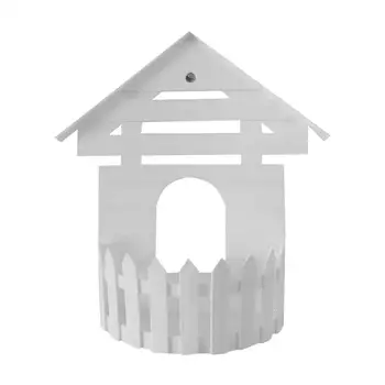 

1Pc Flower Pot Plant Pot Hanging Basket Household Creative Planter Durable Storage Rack Plastic House Flower Pot Flower Basket