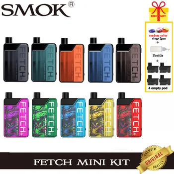 

SMOK Fetch Mini Pod Vape Kit 3.7ml Catridge 1200mAh battery Electronic Cigarette with RPM mesh Triple Coil VS RPM40 Vaporizer