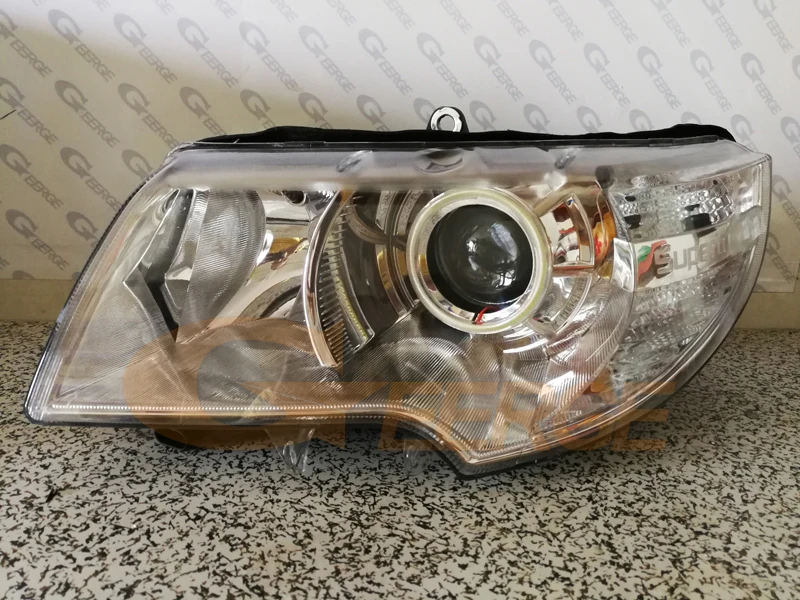 Для Skoda Superb 2 II B6 3T 2008 2009 2010 2011 2012 2013 предлицевая сторона отличная ультра яркая COB led