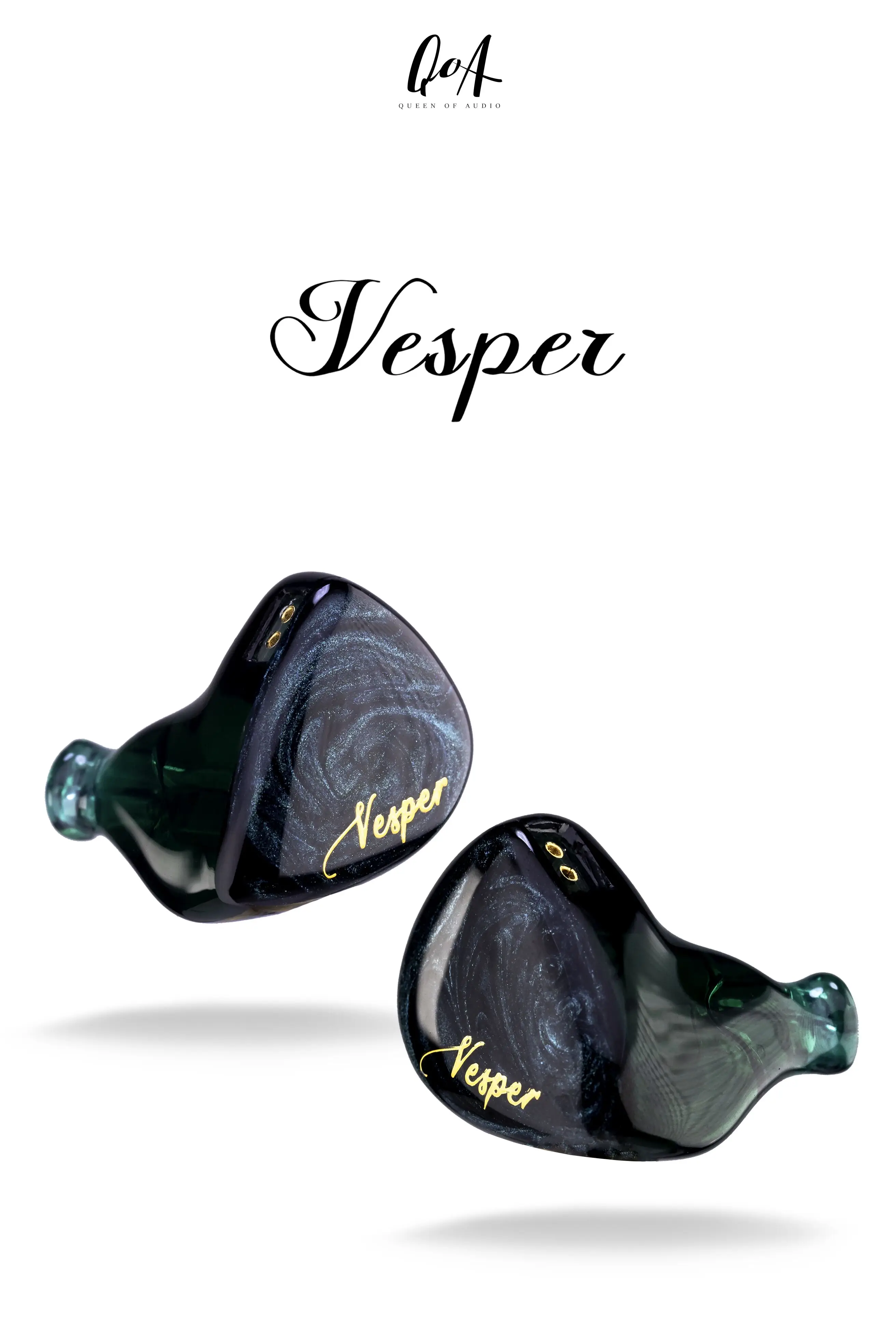 QOA Vesper 1BA+1DD Hybrid Driver In Ear Earphone
