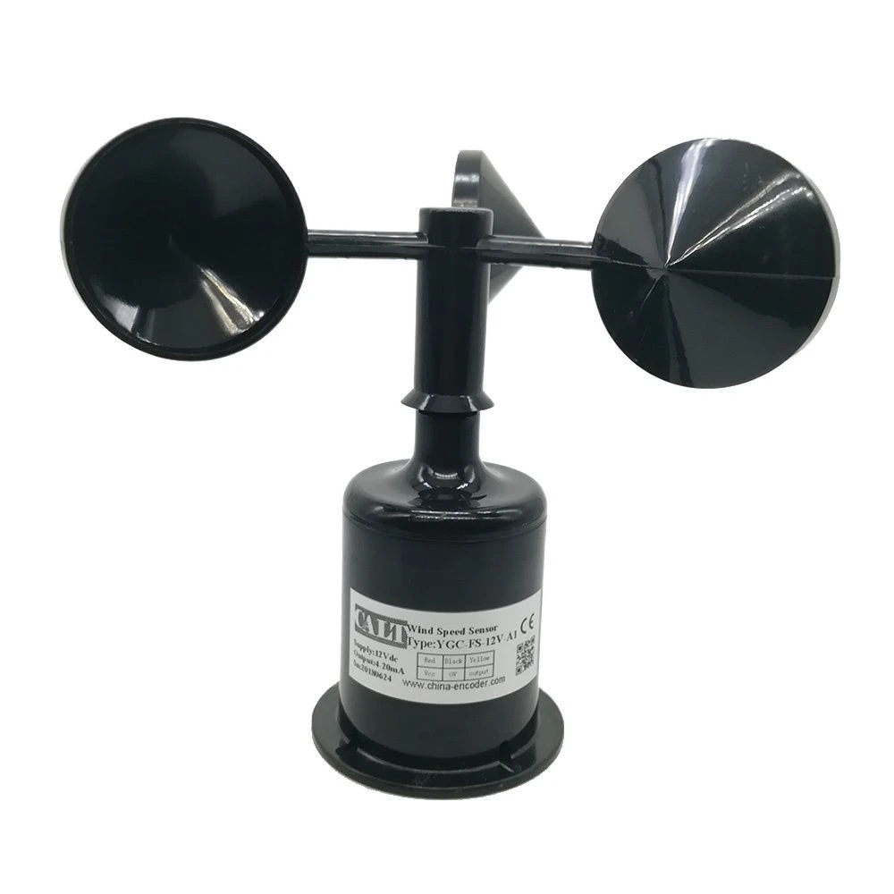 Wind Speed Sensor Three Cup Anemometer Gauges Measurement 0-10V Output