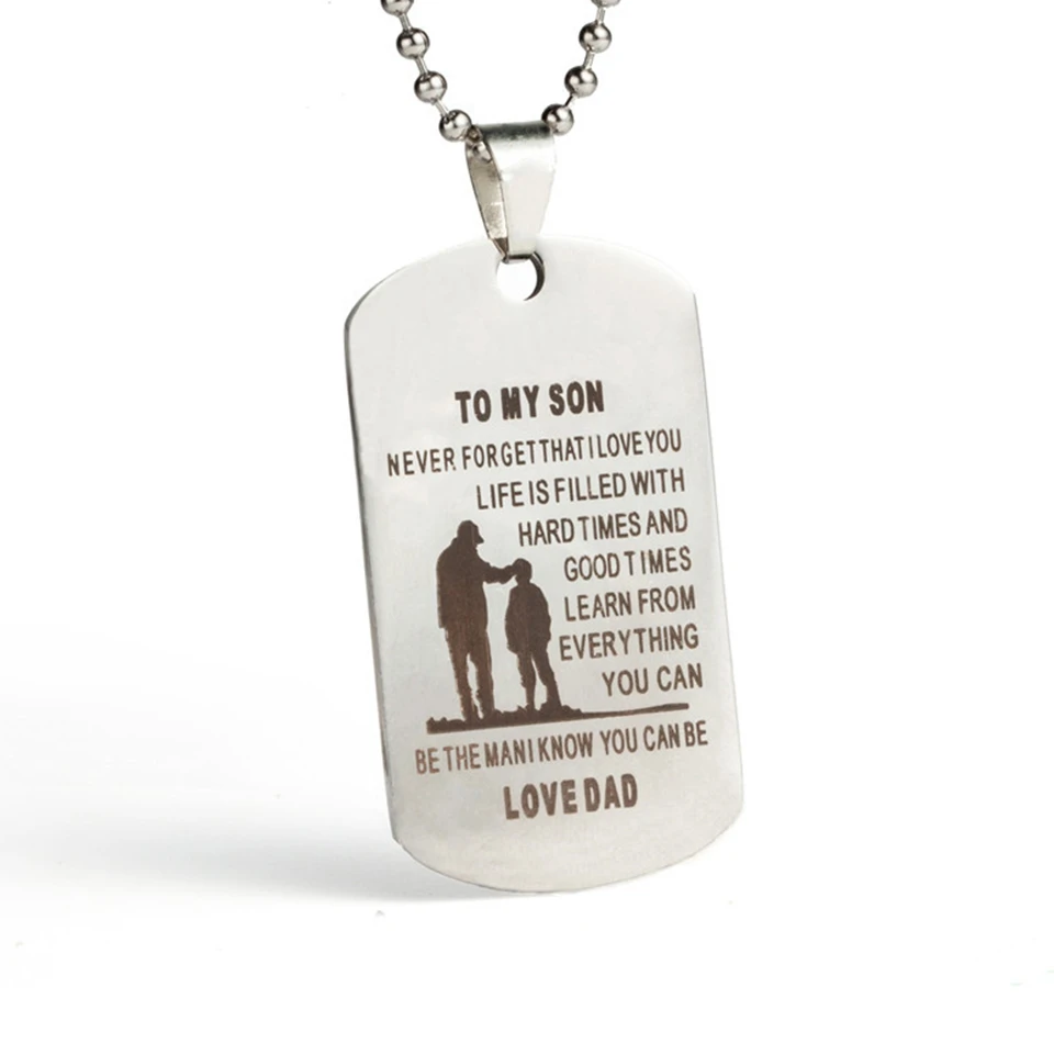 father and son pendant