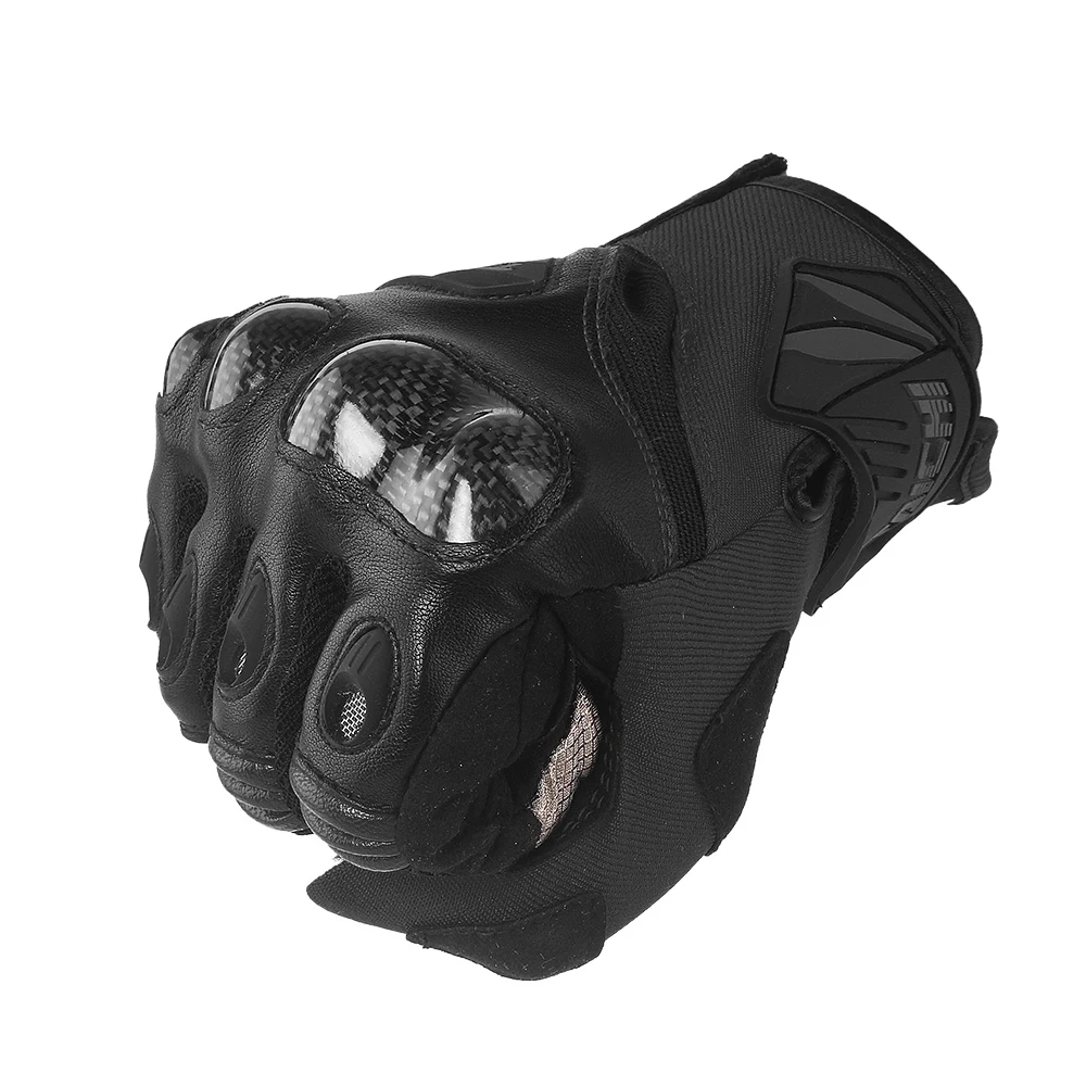 Breathable Motorcycle Gloves Touch Screen Luva Motoqueiro Guantes Protective Gear Tool Short Non-skid Motocross Racing Glove
