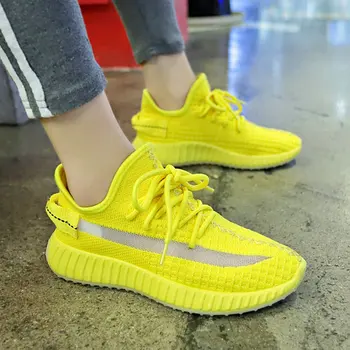 

Size 35-50 Nice New Summer Sport Cotton Shoes Woman Flat Heels Women Profession Running Sneakers Female Breathable Tenis Flats