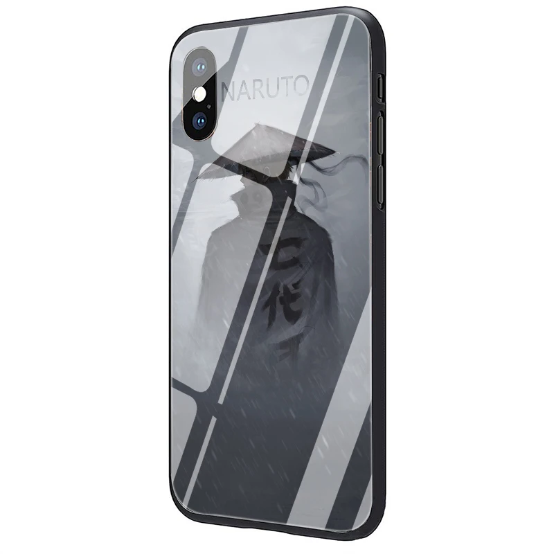 G4 Наруто Какаши закаленное стекло чехол для телефона чехол для iPhone 5 5S SE 6 6S 7 8 Plus X XR XS 11 Pro Max - Цвет: G4