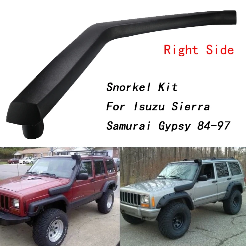Автомобильный воздухозаборник набор для подводного плавания для Isuzu SUZUKI Sierra Samurai Gypsy 84-97 S5051A правая сторона Воздухозаборники Запчасти Набор авто аксессуары