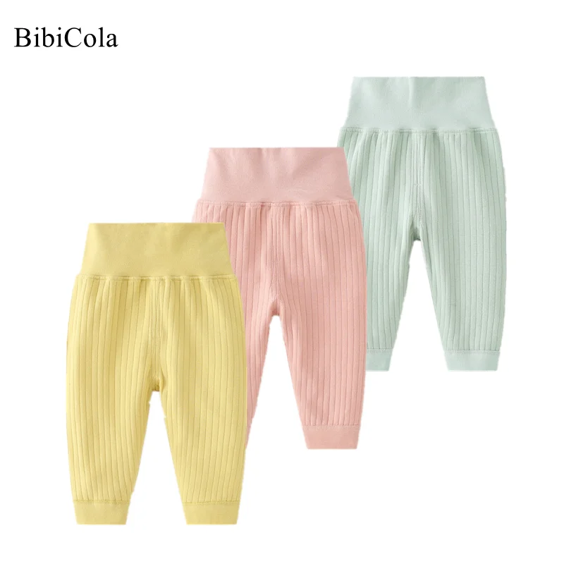 Baby Girls Legging Boy Bottoms Children Fashion Solid Color High Waist Pants Gilrs Clothes Kids Long Under | Детская одежда и