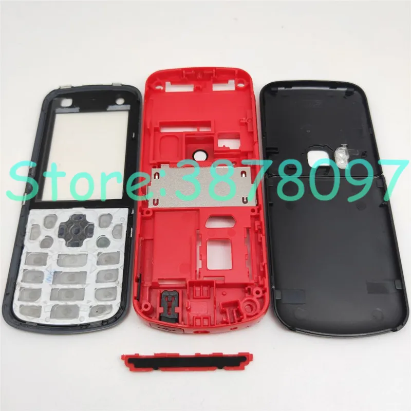 Для Nokia 5320 Корпус Передняя Лицевая панель рамка чехол+ задняя крышка/крышка батарейного отсека+ клавиатура