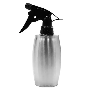 

New Stainless Steel Oil Spray Bottle Watering Flower Hair Styling Sprayer Kitchen BBQ Cooking 350ml