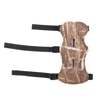 

Hunting Bow Archery Field Bracers Arm Guard Outdoor Sports Camouflage 2 Style PU Protective Clothing Arrow Armguard Strong