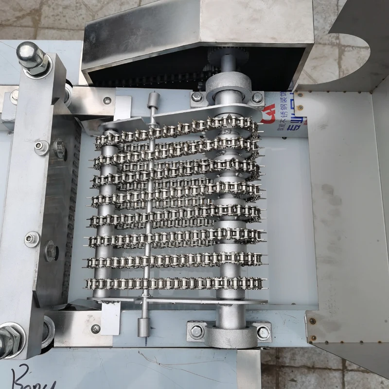 Industrial Chicken Nugget Cutter Meat Dicing Machine Chicken Breast Cutting Machine 3