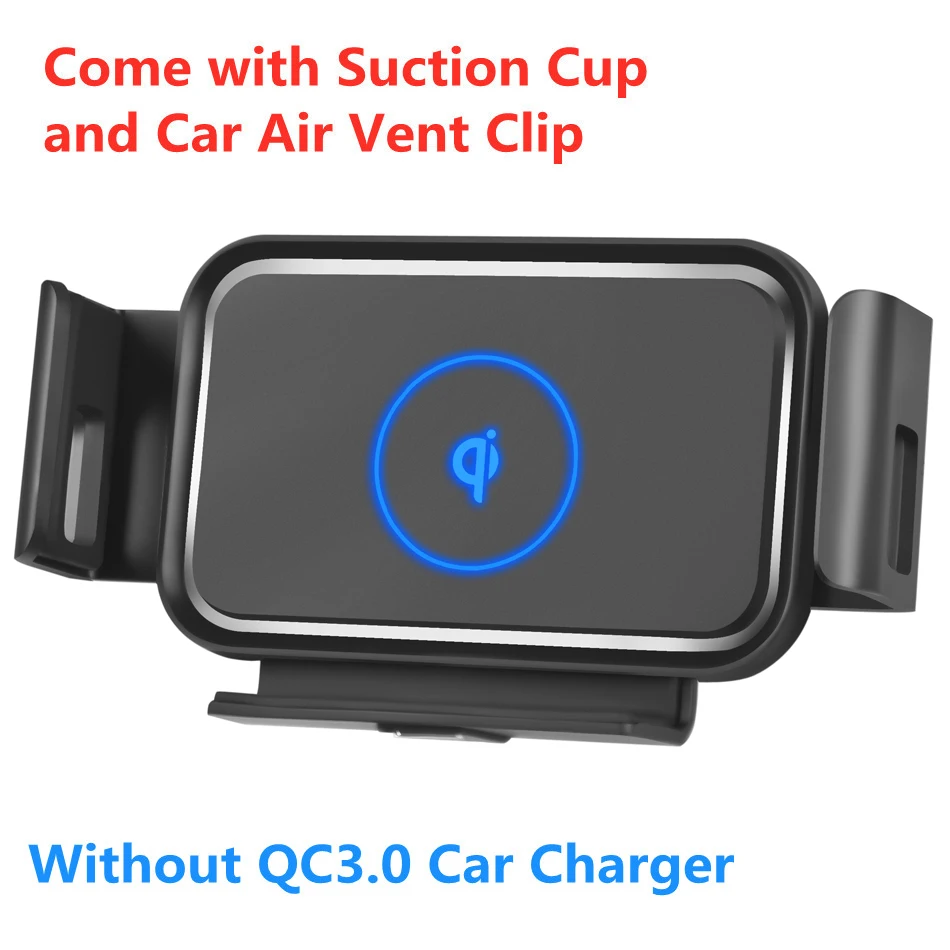 Wireless Car Charger Mount 15W Qi Fast Charging Holder for Samsung Galaxy z Fold 3/2/1/13 pro max iPhone 11/12/13 Huawei Xiaomi 