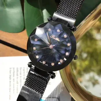 

fashion casual quartz watch for women round dial wristwatch montre best gift