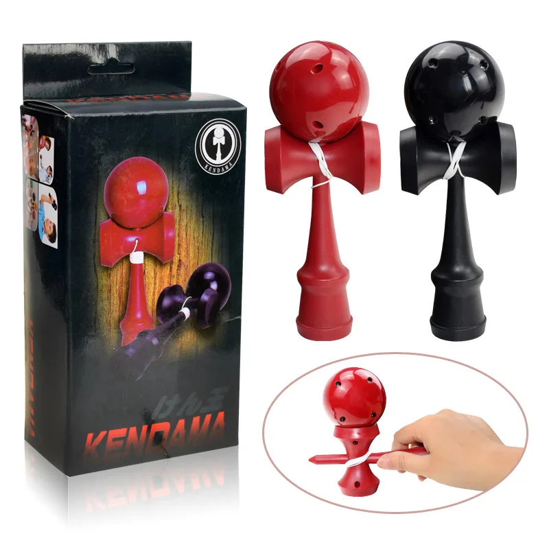 

1 Pc plastic soild color Kendama Professional Cartoon Kendama Outdoors Juggling Game Ball Toys for Gift