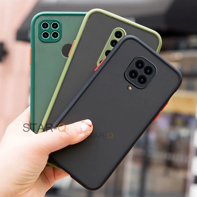 Чехол для Xiaomi Redmi Note 9 8 Pro 9s 7 9a 9c Nfc 9AT K20 9T матовый жесткий противоударный | Мобильные