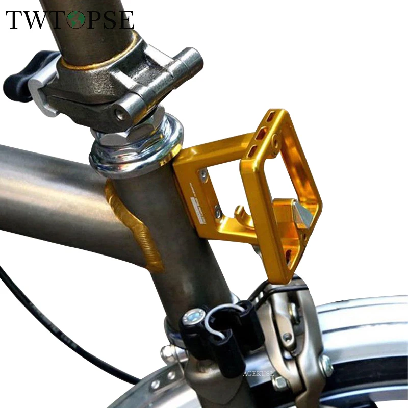 TWTOPSE велосипедные стойки передний блок несущей для Brompton складная сумка
