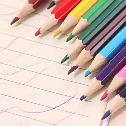 12 шт цветные деревянные карандаши Lapis De Cor художественная живопись масляный цветной карандаш для школы Рисование принадлежности для