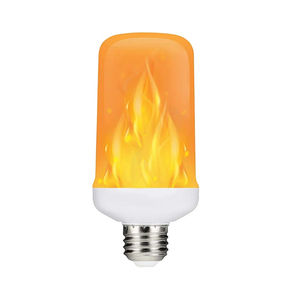 E27 FIRE LED bulb, 4 modes, warm white. Decorative LED bulb that simulates  the flashes of a flame. Exclusive design and high power that offers amazing  effects. Ideal for creating decorative spaces|LED