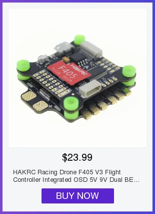HAKRC Mini F4 Flytower/F3 Контроллер полета AIO OSD BEC и 4в1 20A 15A BLheli_S ESC 2-4S 200mW VTX для радиоуправляемого дрона DIY FPV