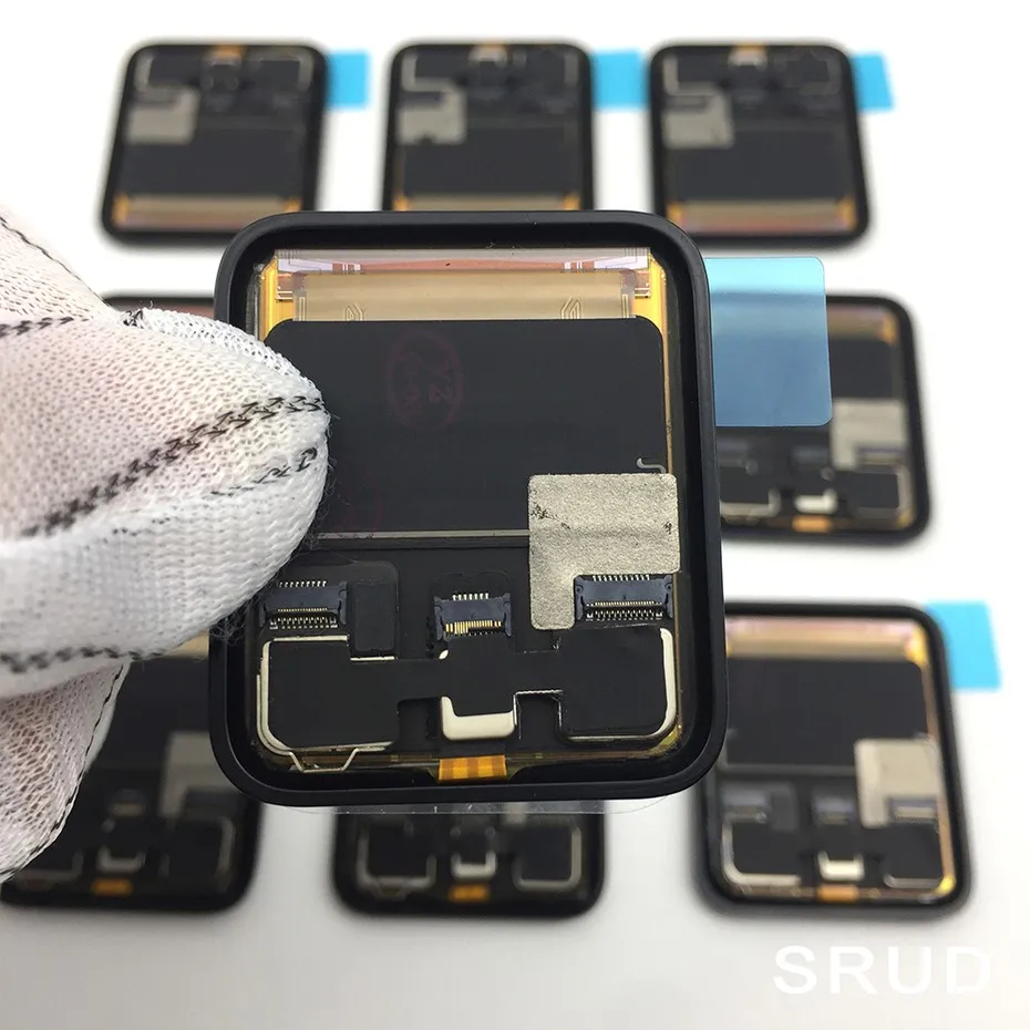 PINZHENG ЖК-экран для Apple Watch Series 1 2 3 4 5 ЖК-дисплей сенсорный экран 38 мм 40 мм 42 мм 44 мм дигитайзер замена lcd S