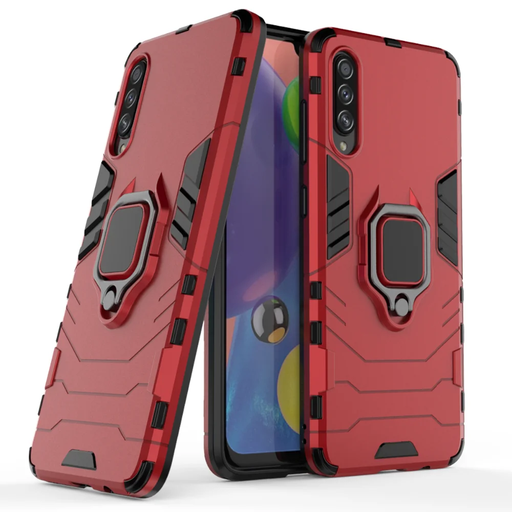 Tigenkey чехол для samsung Galaxy A70S, роскошная задняя крышка с кольцом, противоударный чехол-подставка для samsung Galaxy A70S, чехол