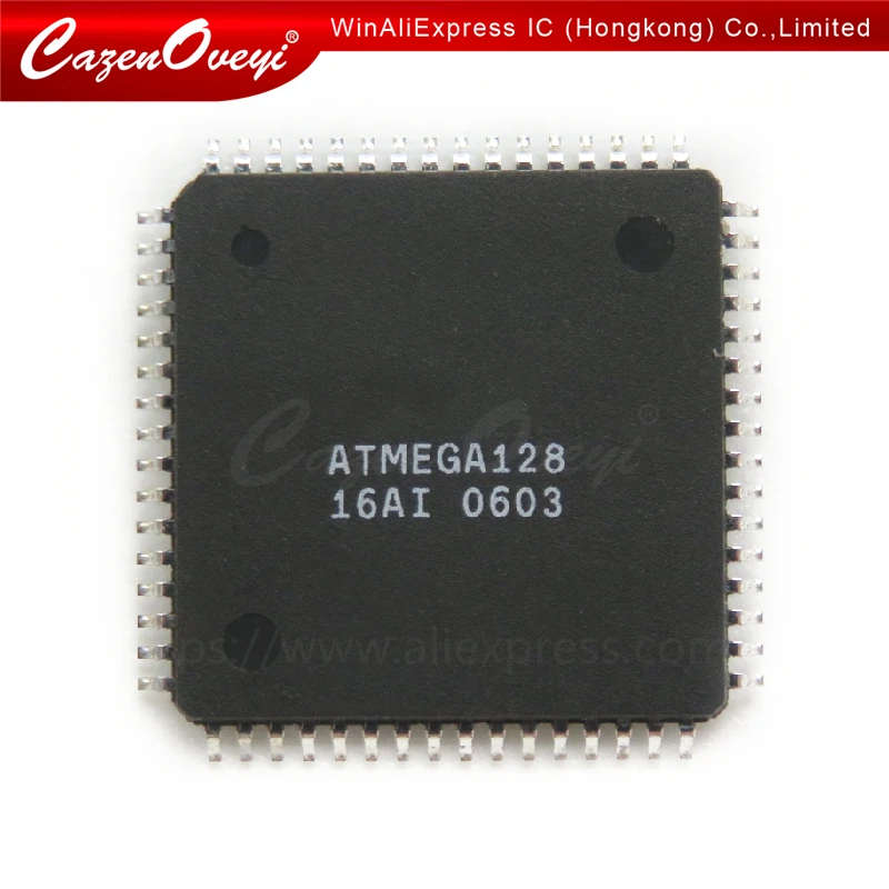 1 шт./лот ATMEGA128-16AU ATMEGA12816AU ATMEGA128 16AU TQFP-64 в наличии | Электронные компоненты и