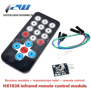 

1 lot HX1838 IR Infrared Wireless Remote Control Module Kit for Arduin o Raspberry Pi