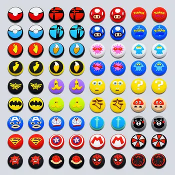 

4Pcs Silicone Thumb Grip Cover Case Joystick Caps For Nintendo Switch NS Lite