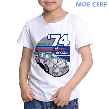 

Short Sleeve Cartoon Print Baby Boys Clothes 3D Boy Baby Girl O-neck Cool Motorcycle Car Jeep T-shirt Y38-15