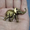 Vintage Brass Elephant Home Decor Ornaments Crafts Miniatures Figurines Desk Decoration Accessories Handmade Mini Animals Statue ► Photo 3/6