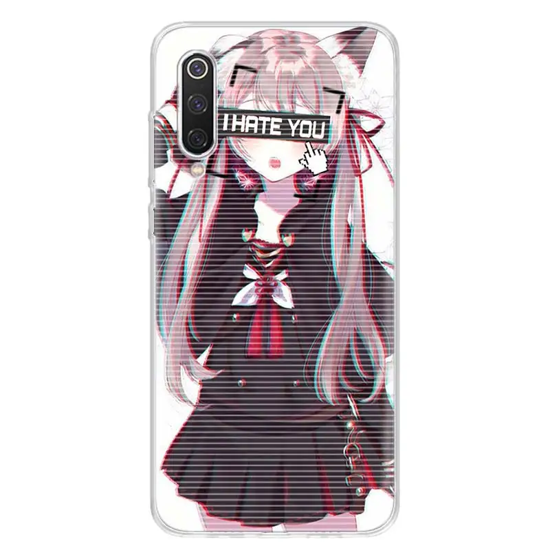 Vaporwave Space Anime Cover Phone Case for Xiaomi Redmi Note 8 Pro 8A 7 7A 5 5