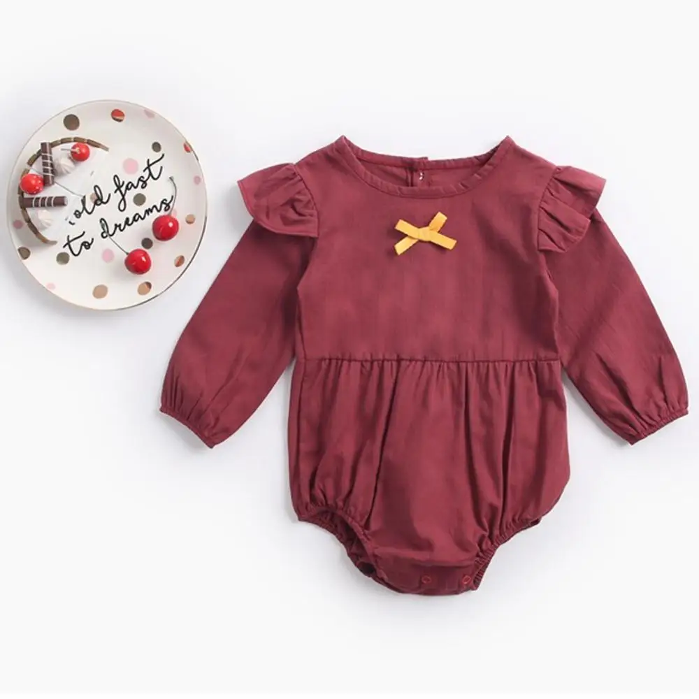 newborn collared onesie