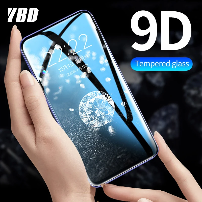 YBD для Red mi note 8 pro note 7 6 стекло полностью покрытое закаленное защитное стекло для xiaomi mi 9 9t 9se cc9 cc9e K20 PRO стекло