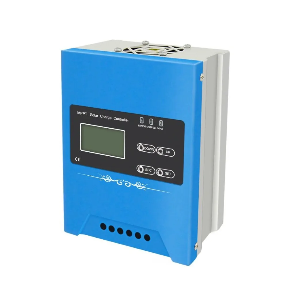 30A 40A 50A Батарея Заряда MPPT контроллер 12V 24V 48V автоматический ЖК-дисплей максимальной точкой мощности, Солнечный контроллер заряда Поддержка RS485 WI-FI и GPRS
