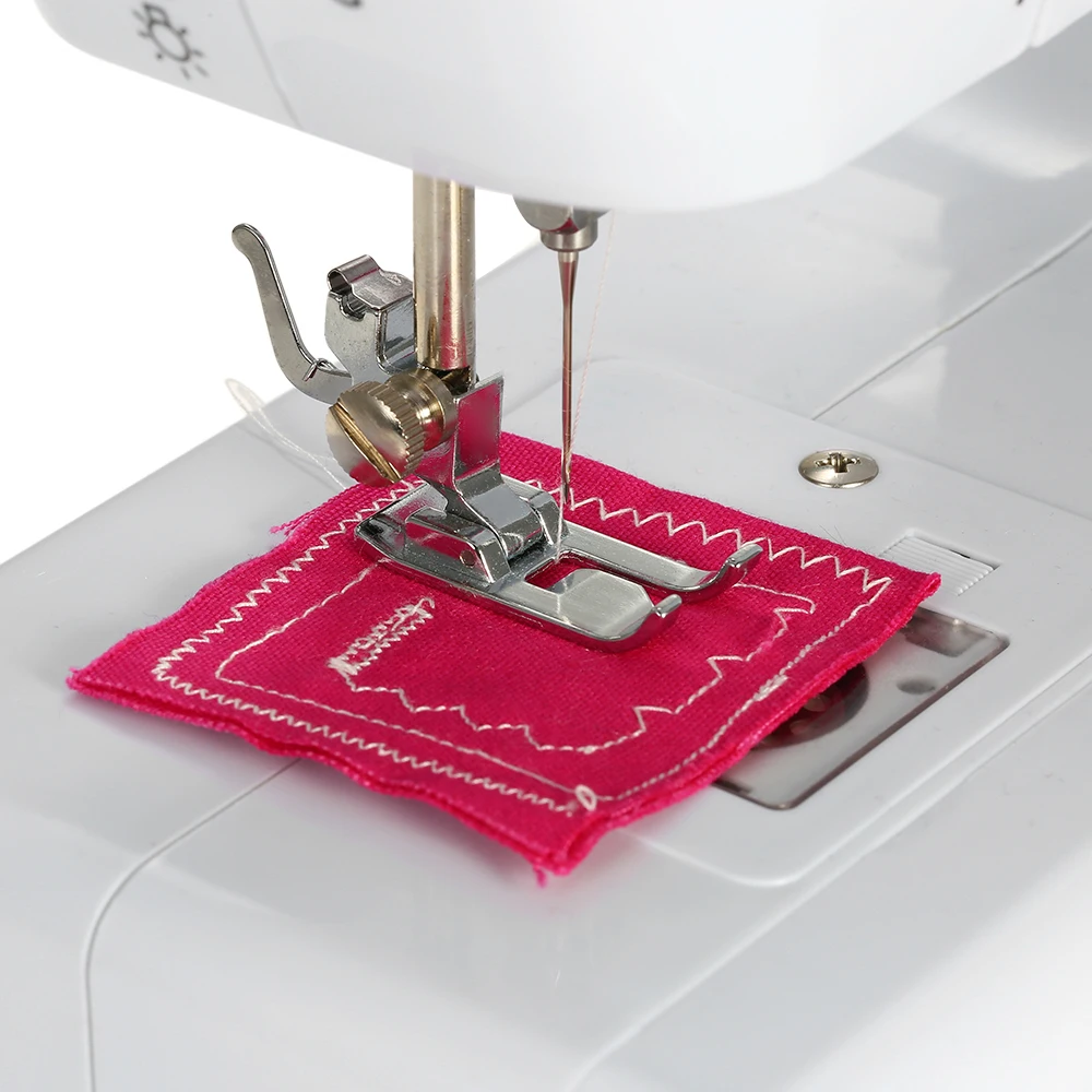 Hot Decdeal Electric Sewing Machine Household Double Thread Adjustable Speed Replaceable Foot with Pedal LED Ligh | Дом и сад