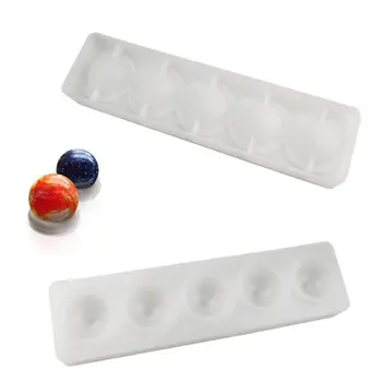 

2 Inch Large Ball Resin Mold Orb Sphere Silicone Mold Resin Jewelry Making Tools