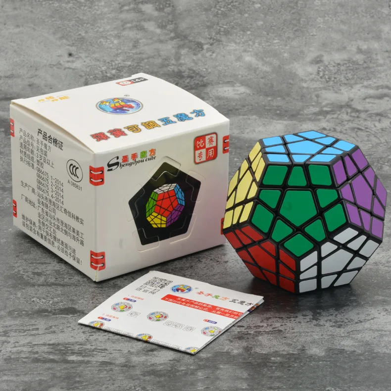 Sheng3x3 Megaminx Профессиональный кубик Magicco скорость кубик-головоломка Neo Cube Cubo Магическая наклейка взрослые антистресс игрушки для детей